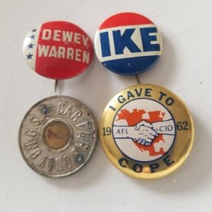 40s 50s Presidents Workers Rebellion Printer's Box historical Collectables